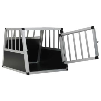Hundetransportbox mit Einzeltür 54 x 69 x 50 cm