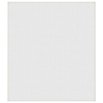 Magnet-Insektenschutz für Fenster Weiß 120x140 cm