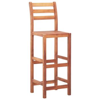 Barhocker 4 Stk. Massivholz Akazie