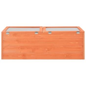 Frühbeet Holz 100x50x34 cm