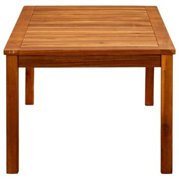 Garten-Couchtisch 110x60x45 cm Massivholz Akazie
