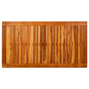 Garten-Couchtisch 110x60x45 cm Massivholz Akazie