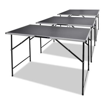 ARDEBO.de - Tapeziertische 3 Stk. Klappbar