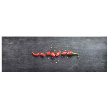 ARDEBO.de - Küchenteppich Waschbar Peperoni 60x300 cm