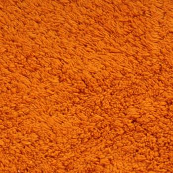 Badematten-Set 3-tlg. Stoff Orange