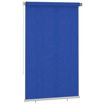 ARDEBO.de - Außenrollo 145 (B)x230 (H) cm Blau HDPE