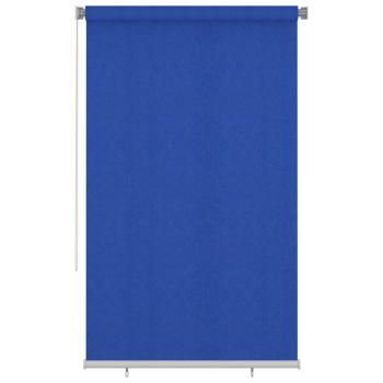 Außenrollo 145 (B)x230 (H) cm Blau HDPE
