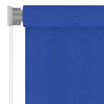 Außenrollo 145 (B)x230 (H) cm Blau HDPE