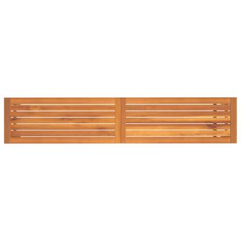 Gartenbank 180x35x45 cm Massivholz Akazie
