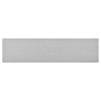 ARDEBO.de - Teppichläufer Hellgrau 50x200 cm