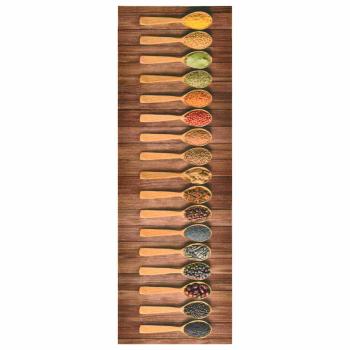 Küchenteppich Waschbar Löffel 60x300 cm