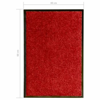 Fußmatte Waschbar Rot 40x60 cm