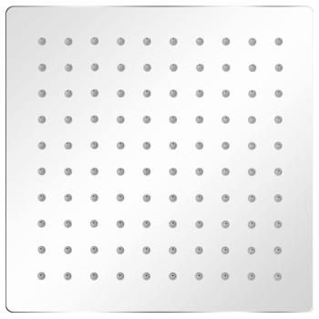 Regenbrause Edelstahl 20x20 cm Quadratisch