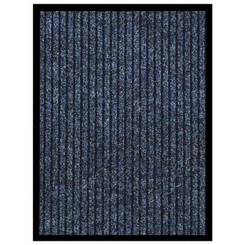 ARDEBO.de - Fußmatte Blau Gestreift 40x60 cm
