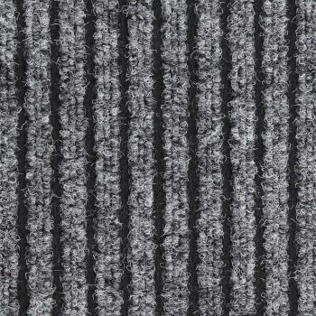 Fußmatte Grau Gestreift 80x120 cm