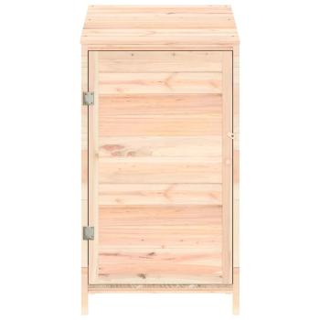 Geräteschuppen 55x52x112 cm Massivholz Tanne