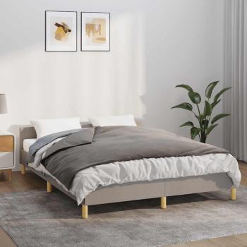ARDEBO.de - Gewichtsdecke mit Bezug Grau 150x200 cm 11 kg Stoff
