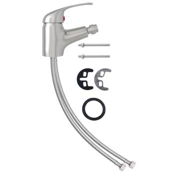 Badezimmer Bidet Mischbatterie Silbern 13x12 cm