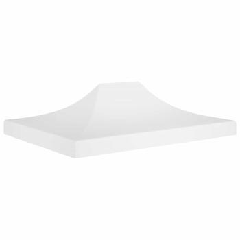 ARDEBO.de - Partyzelt-Dach 4,5x3 m Weiß 270 g/m²