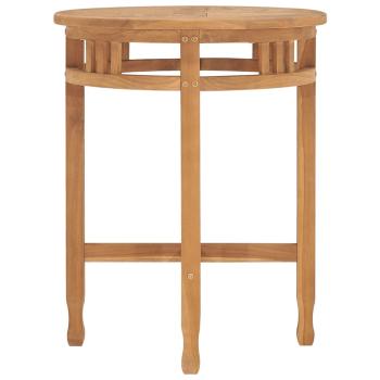 Bistrotisch Ø60x60 cm Teak Massivholz