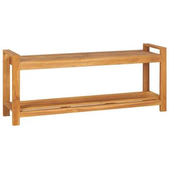 ARDEBO.de - Sitzbank 120 cm Massivholz Teak