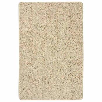 ARDEBO.de - Shaggy-Teppich Creme 200x290 cm Rutschfest
