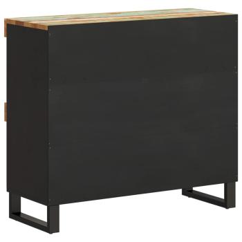 Beistelltisch 85x33x75 cm Altholz Massiv
