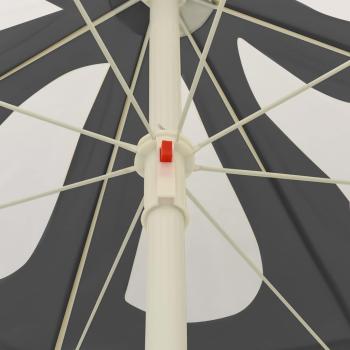 Strandschirm Anthrazit 240 cm