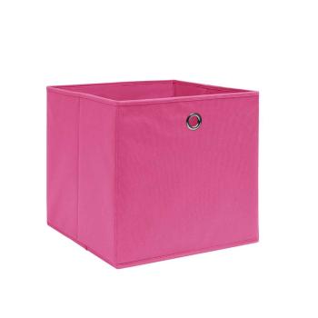 Aufbewahrungsboxen 4 Stk. Vliesstoff 28x28x28 cm Rosa