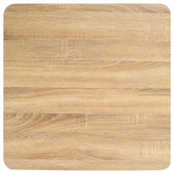 Bistrotisch Hellbraun 60x60 cm MDF