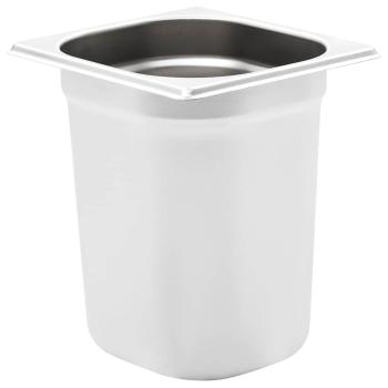 Gastronormbehälter 8 Stk. GN 1/6 200 mm Edelstahl
