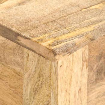 Aufbewahrungstruhe 99 x 35 x 48 cm Massivholz Mango