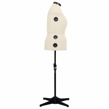 Schneiderpuppe Verstellbar Weiblich Creme L Größe 44-50