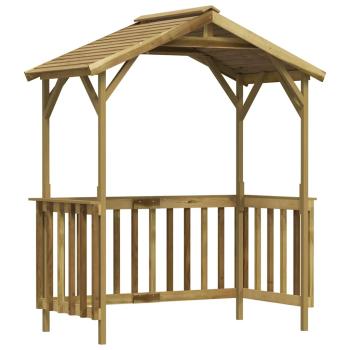 ARDEBO.de - Grillpavillon Kiefernholz Imprägniert 163,5x93x210 cm