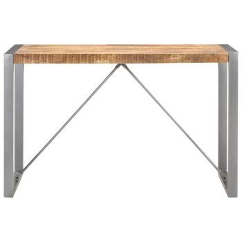 Esstisch 120x60x75 cm Raues Mango-Massivholz
