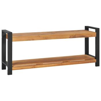 ARDEBO.de - Sitzbank 120 cm Massivholz Teak