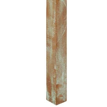 Esstisch 82x80x76 cm Altholz Massiv