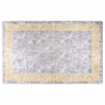 ARDEBO.de - Teppich Waschbar Grau 160x230 cm