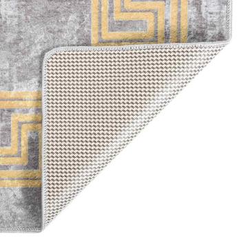 Teppich Waschbar Grau 160x230 cm