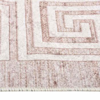 Teppich Waschbar Beige 120x180 cm