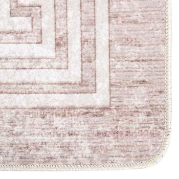 Teppich Waschbar Beige 120x180 cm