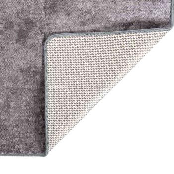 Teppich Waschbar Grau 160x230 cm