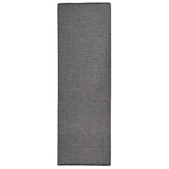 ARDEBO.de - Outdoor-Teppich Flachgewebe 80x250 cm Grau