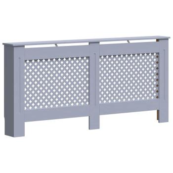 Heizkörperverkleidung Anthrazit 172x19x81,5 cm MDF