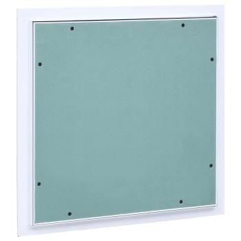 Revisionsklappe mit Aluminium-Rahmen und GK-Einlage 400x400 mm