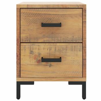 Nachttisch Braun 36x30x45 cm Massivholz Kiefer