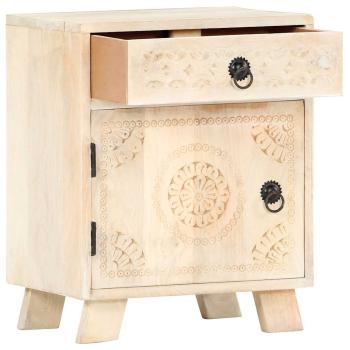Nachttisch 40 x 30 x 50 cm Massivholz Mango
