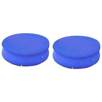 ARDEBO.de - Poolabdeckungen 2 Stk. für 360-367 cm Runde Aufstellpools