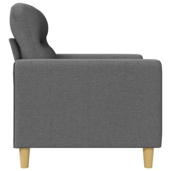 Sofasessel Dunkelgrau 60 cm Stoff