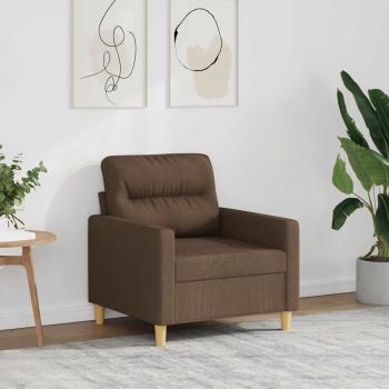 ARDEBO.de - Sofasessel Braun 60 cm Stoff
